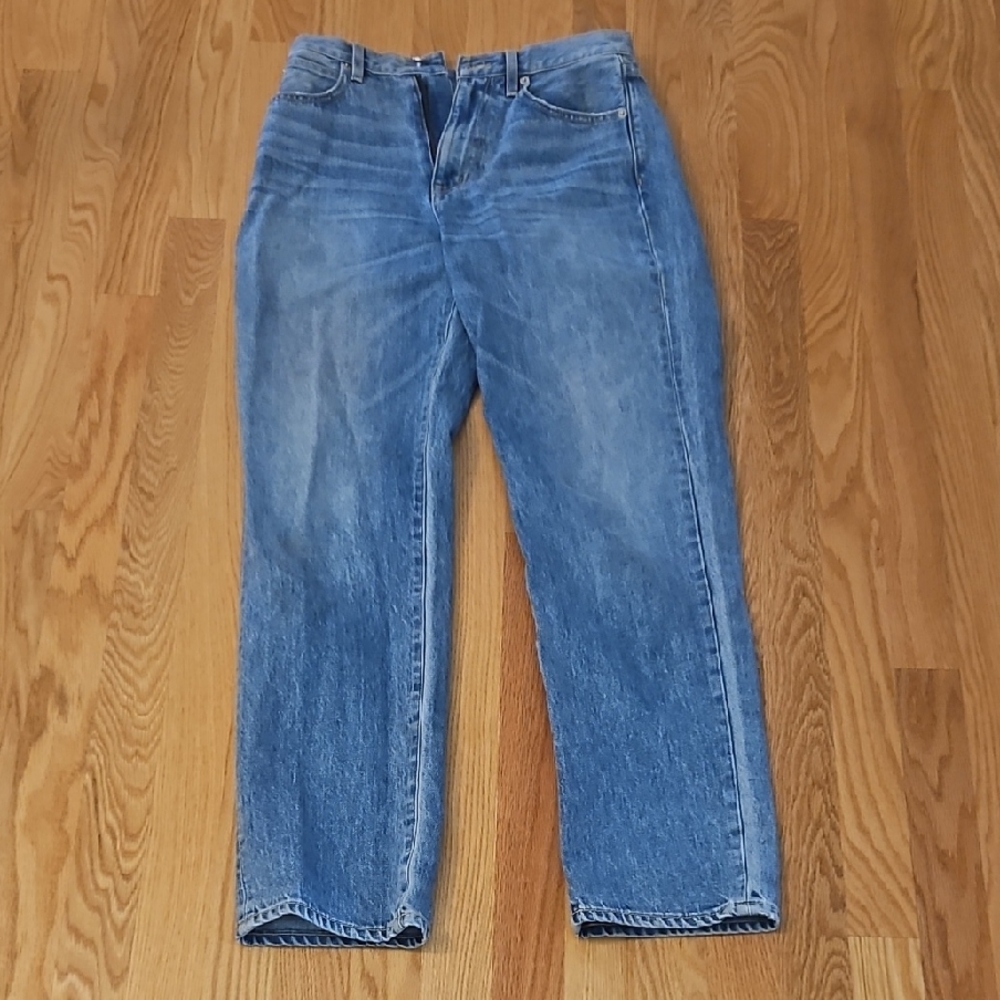 SLVRLAKE Straight Leg Blue Jeans